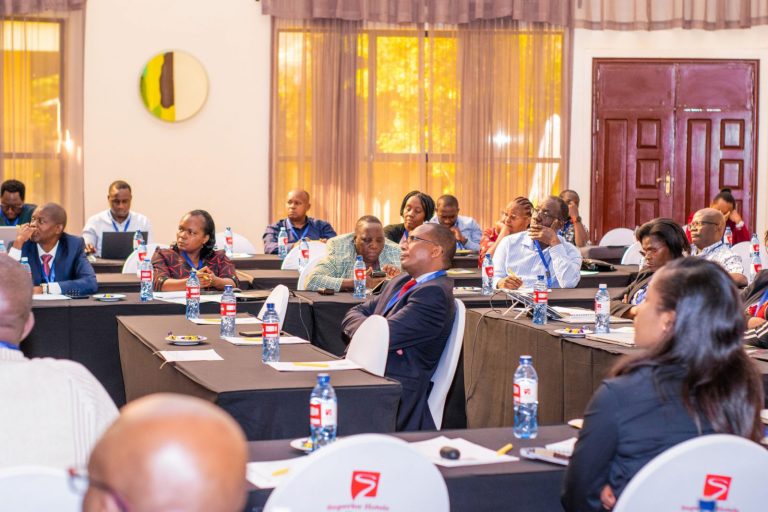 Wide view of delegates at an IARS conference session