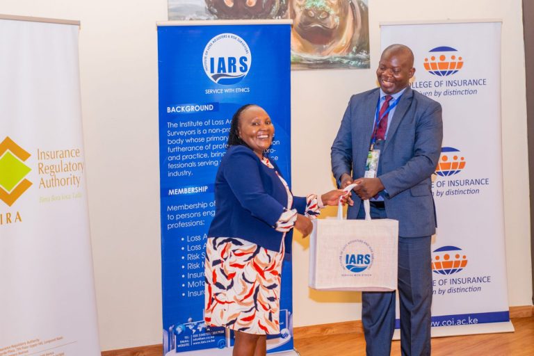 Presentation of an IARS gift to a conference participant