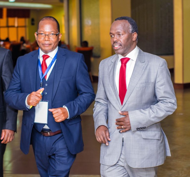 IARS leaders arriving at the conference hall